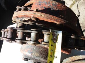 Zadní náprava na zahradní malotraktor - 7
