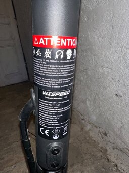 Elektrokoloběžka Wispeed T855 – Výkonná, skládací - 7