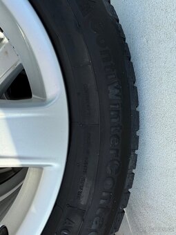 ORG. ALU KOLA AUDI 4KS ZIMNÍ PNEU CONTINENTAL 235/55 R18 - 7