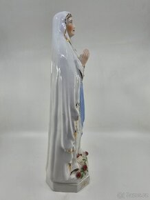 Stará potcelanova panna Maria 41.5 cm - 7