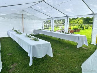 PARTY STAN 5x8m PŮJČENI PRONÁJEM TENT RENT - 7