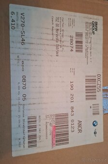 Originální příčné nosiče na BMW řady 5. model F 11 a G 31 - 7