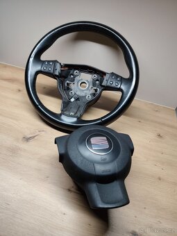 Prodám tříramenný multifunkční volant Seat - 7