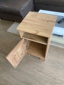Dvě noční skřínky ASPELUND IKEA - 7