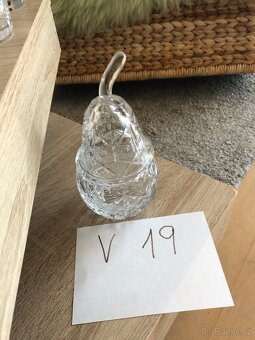 broušené sklo 50 let staré Bohemia glass - 7
