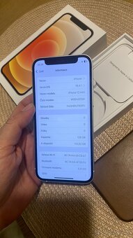 iPhone 12mini 128gb bily, top stav - 7