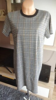 Krásné retro šaty vzor kohoutí stopy 2XL - 7