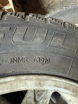 5x100 r15 195/65 zimní pneu - 7