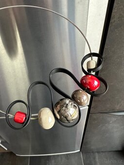 Náhrdelník s náramkem -Set šperků handwork Itálie - 7