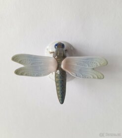 Starožitná porcelánová figurka vážky - ROSENTHAL - 7