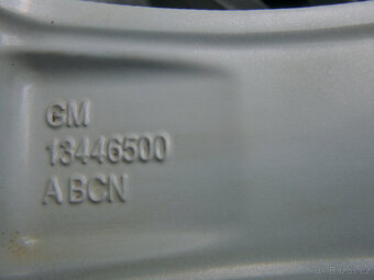 2. Letní sada alu originál Opel GM 5x110 6,5Jx16 ET37 TPMS - 7
