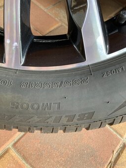 ALU Kola ŠKODA R18 TRINITY Black + Zimní Pneu 235/55/R18 - 7