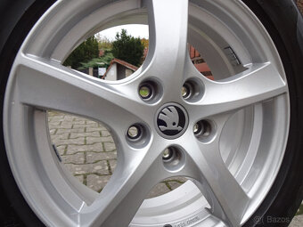 PĚKNÁ ZIMNÍ ALU SADA 16" 5x112 pneu 205/60R16 Octavia IV - 7