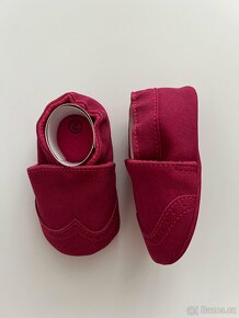 Nové šedé kožené capáčky / boty pro miminko nazouvací - 7