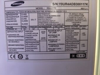 Americká lednice Samsung RSA - 1ZTPE s výrobou ledu a tříště - 7