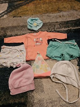 set oblečení pro miminko - holčičku, velikost 62 - 7