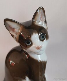 Porcelánová figura kočka - ROSENTHAL - 7