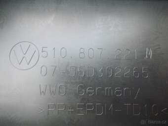 VW Golf Sportsvan Lift nárazník 510807221M - 7