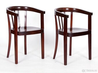 Párová křesílka židle original THONET 1940 - 7