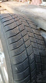 Alu kola AUDI 16" 5x112 + zimní pneumatiky Barum Polaris 3 - 7