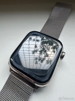 Apple Watch Series 9 45mm GPS+Cellular (milánský tah) - 7