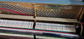 Černé piano Hofmann & Czerny 118 - Bohemia/Petrof - Renner - 7