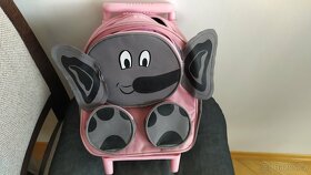 Super - dětský batůžek na kolečkách - Sloník (2v1) - 7