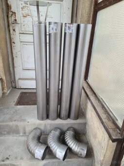 Kamna Petry + nové kouřovody - 7