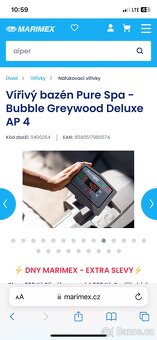 Vyrivy bazén- pure spa Deluxe - 7