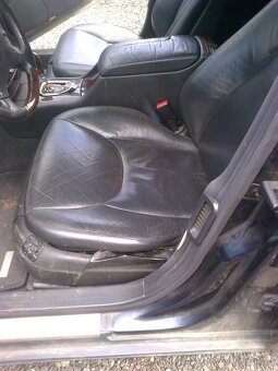 MB S W220 – kompletní VŠECHNY sedačky – ORIGINÁL – 1.995,-Kč - 7