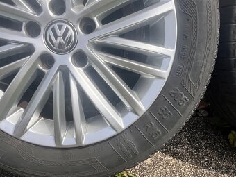 205/55 R16 (letní) - 2x Continental, 2x Kleber - 7