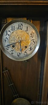 Krásné gravírované Staré hodiny - 7