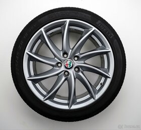 Alfa Romeo Giulia - Originání 18" alu kola - Letní pneu - 7