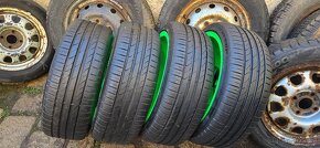 17" lité disky Škoda 195/40/17 5x100, 7x17",ET41 -zašlu 275. - 7