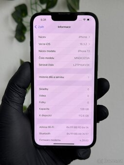 iPhone 13 128GB zelený - 100% baterie - 7