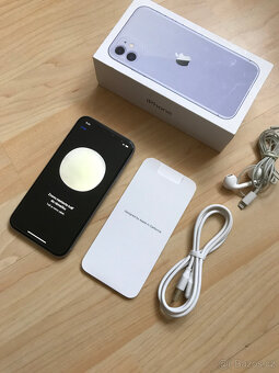 ‼️ iPhone 11 128GB Fialový / KRÁSNÝ TELEFON ‼️ - 7