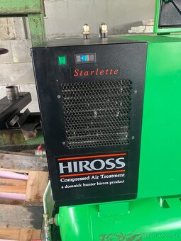Kompresor Atmos E 120 Vario s vysoušečkou vzduchu Hiross. - 7