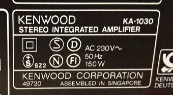 KENWOOD HIFI SESTAVA ,ZESILOVAČ ,CD ,DVD , GRAMO - 7