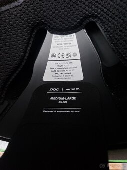 Lyžařská slalomová helma POC ARTIC SL MIPS - M/L - 7