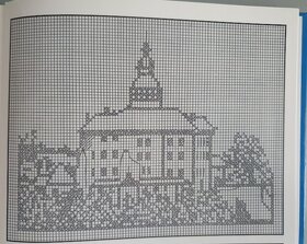 Hrady a zámky v křížkové výšivce - 7