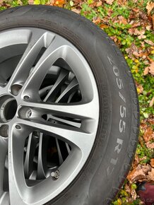 Alu kola Mercedes třídy A W177 R17 letní top stav - 7