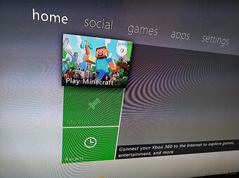 Xbox 360 + Minecraft (500GB HDD) Top stav - 7