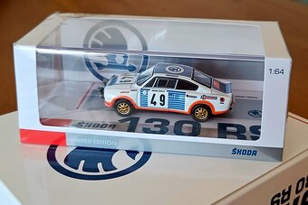 Škoda 130 RS rally Monte Carlo 1977 - model, nový - 7