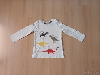 Dětská trička dl. rukáv vel. 86/92 (7ks) - 7