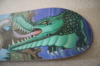 Vintage skateboardová deska Powell Peralta Frankie Hill z ér - 7