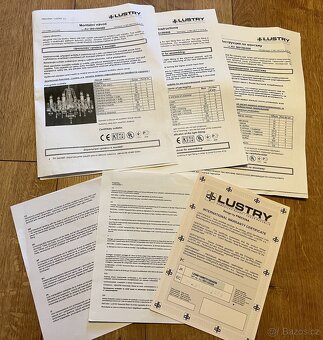 KŘÍŠTÁLOVÝ LUSTR - KAMENICKÝ ŠENOV, DESING BY PRECIOSA. NOVÝ - 7