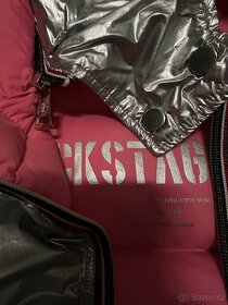 Moncler Backstage Silver & Pink Reversible Puffer Jacket - 7