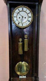 Starožitné závažové hodiny Biedermeier 19 st. 6345 - 7