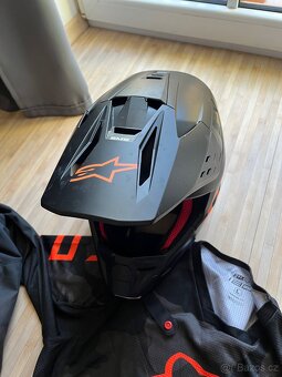 MX set Helma AlpineStars a Fox kalhoty a dres - 7
