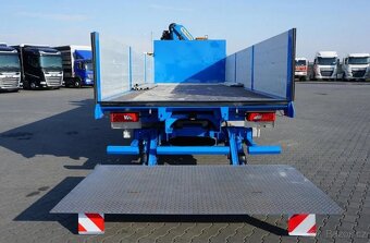 Scania P 250 - 4x2 - Valník + HR-PALFINGER PK 12002 – EURO 6 - 7